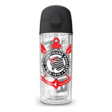 Garrafa De Água Squeeze Pop - Time Do Povo - 270ml Cor Preto