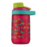 Garrafa Infantil Squeeze 414 Ml Rubbermaid Flores Com Rosca
