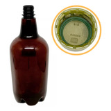 Garrafa Pet Growler Âmbar 1000ml C/ Tampa Vedante 83un C/nfe