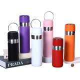 Garrafa Squeeze Térmica Agua Resistente Aço Inoxidável Slim