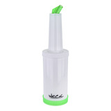 Garrafa Store'n Pour 1litro Weck Verde Para Barman, Drinks