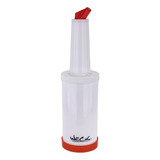 Garrafa Store'n Pour 1litro Weck Vermelha Para Barman,drinks