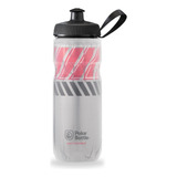 Garrafa Térmica Polar Bottle Sport Insulated 590 Caramanhola Cor Prata / Vermelha