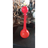 Garrafa Vaso Bola Antigo Murano Opalinado