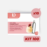 Gas Para Chantilly N2o Para Garrafa Sifão, Kit 100 Capsulas