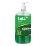 Gel Hidratante Pós Depilação Aloe Vera Tutti Depil 1 Litro