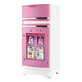 Geladeira Branca E Rosa Magic Toys