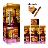 Geladeira Envelopada Completa Whisky Cerveja 162x68x57cm