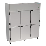 Geladeira Mini Câmara Industrial 6 Portas 1200 Litros Kofisa