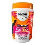 Gelatina + Creme De Pentear Definição Extraordinária 1kg Salon Line