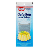 Gelatina Em Folhas Sem Sabor Dr. Oetker 10g.