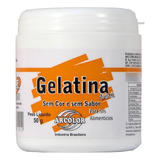 Gelatina Neutra Arcolor 50g - Sem Cor E Sem Sabor