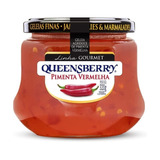 Geléia Queensberry Agridoce Gourmet Pimenta Vermelha Em Vidro 320 G