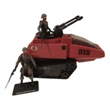 Gi Joe 25th Cobra Hiss Tanque+driver+cobra Vehicle Gunner