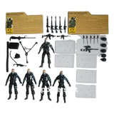 Gi Joe 25th Cobra Night Watch Tropa 5 Pack Exclusivo Toyrus