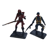Gi Joe 25th Crimson Guard E Scarred Cobra Officer Two Pack