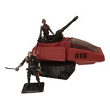 Gi Joe 25th Hiss Tanque+destro+cobra Vehicle Gunner E Driver