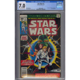 Gibi Star Wars #1 (1977) - Hq Certificada Ccg 7.0 / 1a Edição / 1ª Impressão 