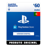 Gift Card Playstation Card Psn 60 Euros Portugal Ps4 Ps5