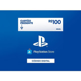 Gift Card Playstation R$100