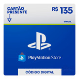 Gift Card Psn Playstation Ps4 Ps5 Cartao R$ 135 Reais Br