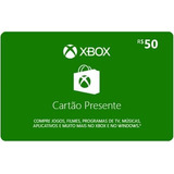 Gift Card Xbox: 50 Reais Código Digital