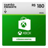 Gift Card Xbox Cartao Presente Br R$ 180 Reais