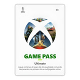 Gift Card Xbox Game Pass Ultimate 1 Mês