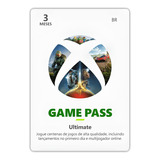 Gift Card Xbox Game Pass Ultimate 3 Meses