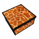 Girafa - Coleção Animais - Caixa Decorativa Em Madeira Mdf