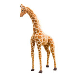 Girafa Grande 74cm Pelúcia Safari Decoração De Chá De Bebê