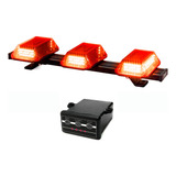 Giroflex Giroled 60cm 12vc Vermelho Ambulância Polícia Carro