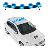 Giroflex Giroled Asa Arco 12v Azul Polícia Emergência Guarda