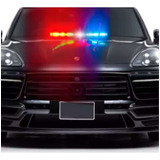 Giroflex Strobo Azul Vermelho Branco Led Policia Forte