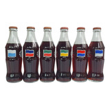 Giu74 Antiga Garrafa Refrigerante Coleção Copa Uruguai 95