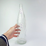 Giu74 Antiga Garrafa Refrigerante Pepsi Litro Alto Relevo