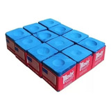 Giz Master Azul 24 Unidades Sinuca Bilhar Snooker Promoção. Cor Azul