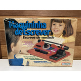 Glasslite _ Brinquedo Antigo Maquininha De Escrever 