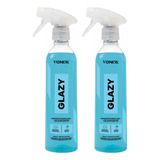 Glazy 2un 500ml Limpa Vidros Redutor De Atrito 4 Em 1 Vonixx