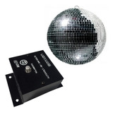 Globo Espelhado 30cm E Motor Kit