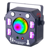 Globo Magic Led Rgb Moving Strobo Laser Dmx 4 Efeitos Em 1 Bivolt