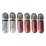 Gloss Brilho Labial Sarah's Beauty Modelo 01 Kit C/6 Unid 