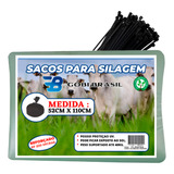 Gobi Brasil Saco Para Silagem Silo Fardo Com 500 Un + 500 Abraçadeiras