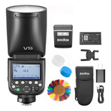 Godox V1pro N Flash De Câmera 2.4g Ttl Speedlite Para Nikon