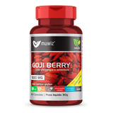 Goji Berry Muwiz 60 Cápsulas 500mg C/ Vitaminas E Minerais