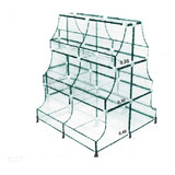 Gondola Piramide De Vidro 0,60 X 1,00 X 0,80