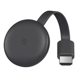 Google Chromecast Streamingga00439 3ª Geração Full Hd Carvão