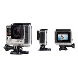 Gopro/câmera Hero 4 (com Display) 4k A Prova Dagua +case Nf