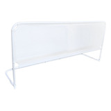Grade De Proteção Para Cama Masc Metais Grande 87x54 Cor Branco