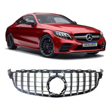 Grade Dianteira Mercedes Amg C63 Gtr Cromada Vo6